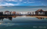 奇闻怪谈：月光影院相关故事 · 热点1186